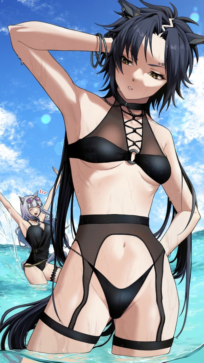 [厠 便座武郎]샤커의 센시티브한 수영복