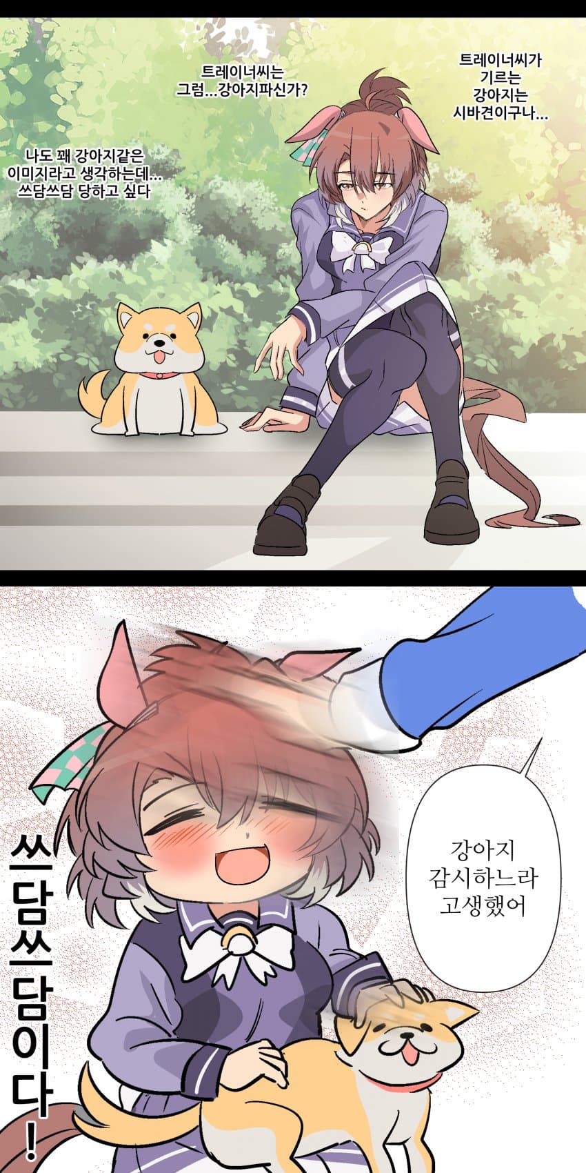 dellos 단츠와 강아지