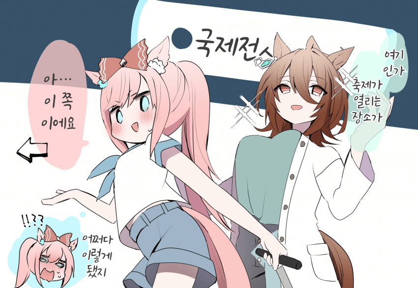 [片桐スト]축제에 온 아그네스들