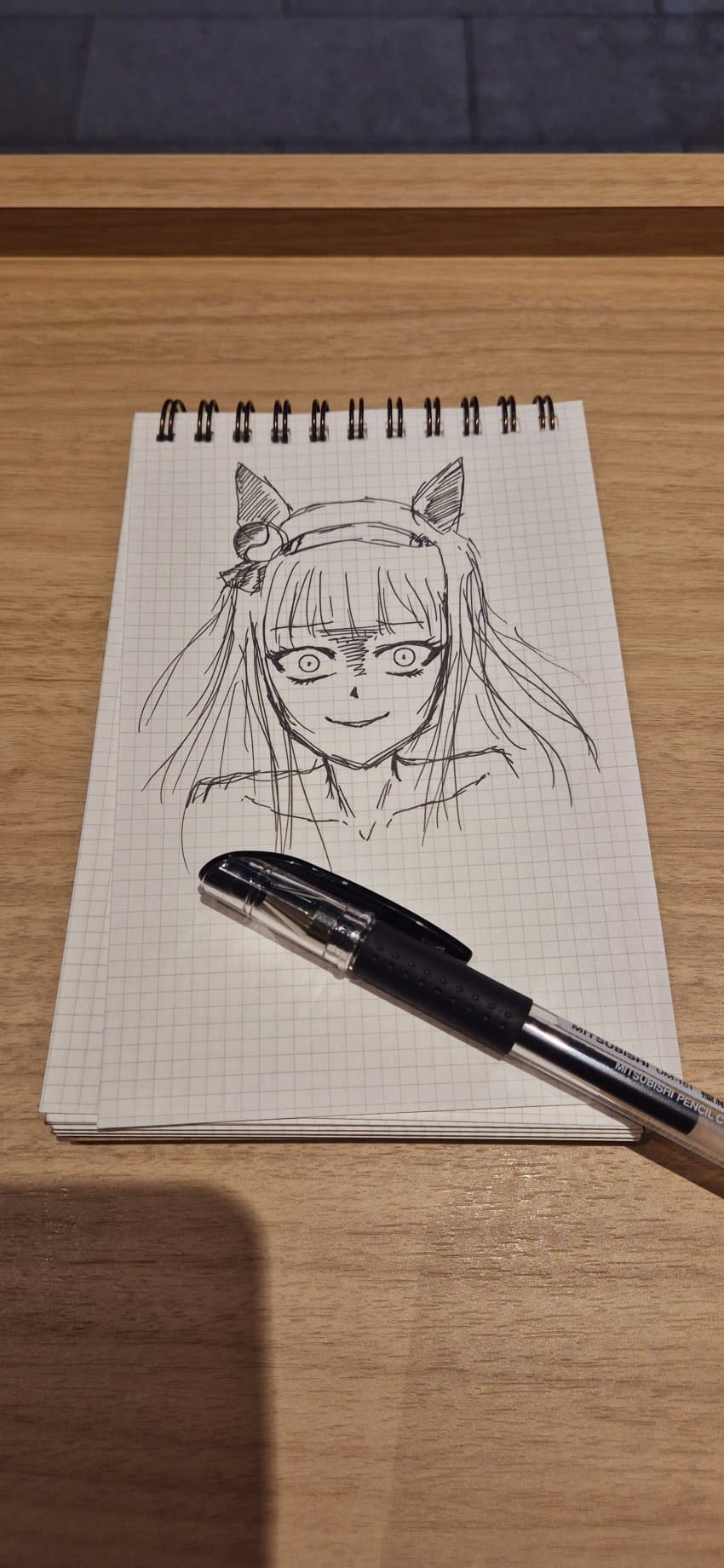 손그림) 스즈카 그 표정