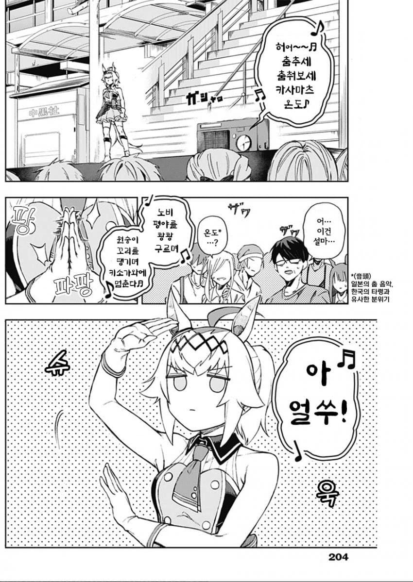 연재 기간에 따라 변화하는 오구리의 "그 표정" 비교