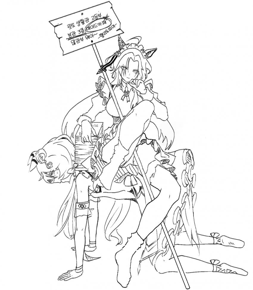 방학시즌 그림 결산 ㅎ