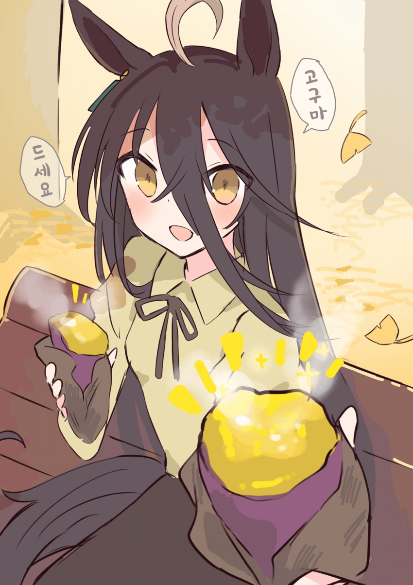 [フジヤマイチハ]고구마 나눠주는 카페