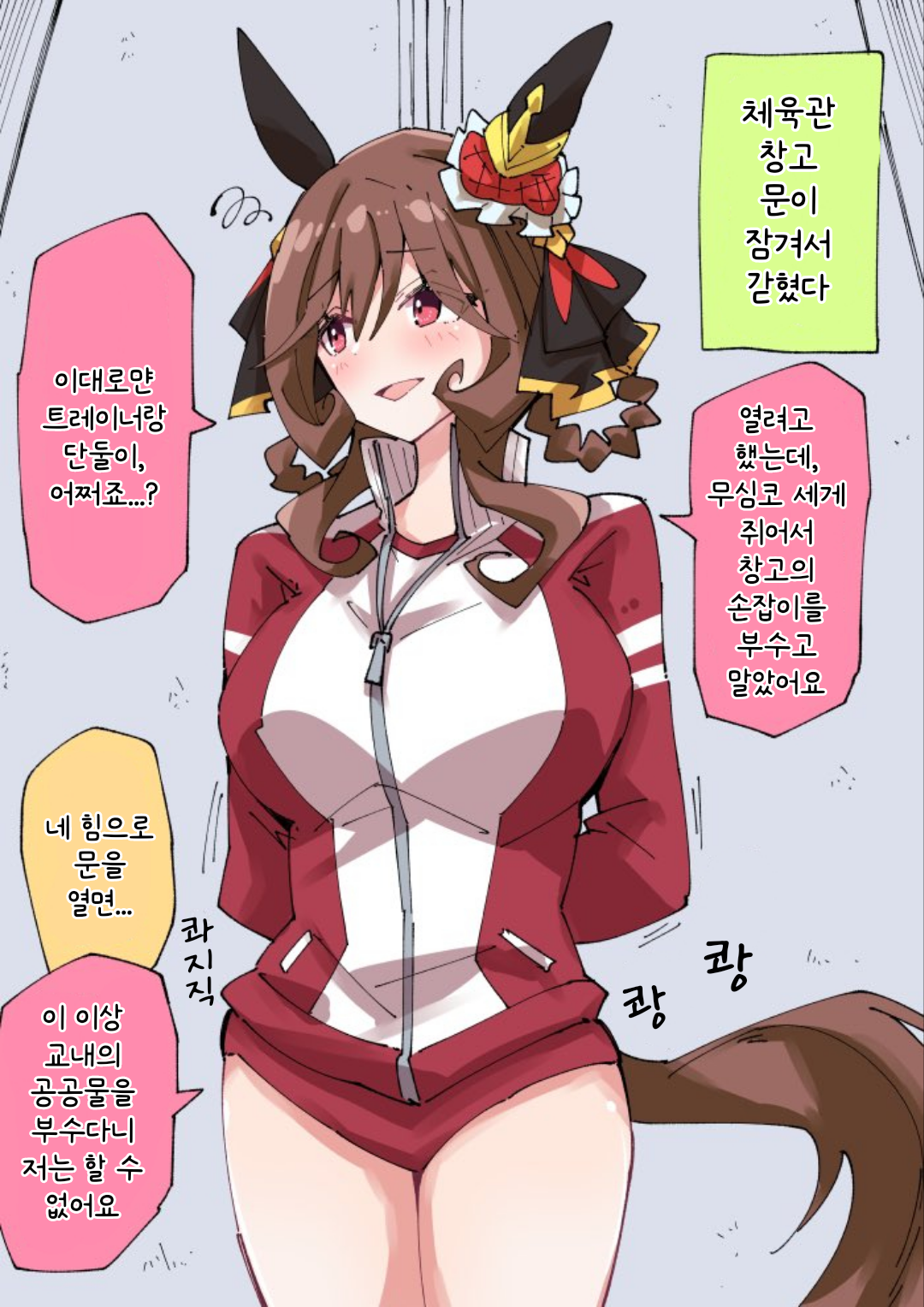 [ノダチ] 체육관 창고와 젠틸돈나