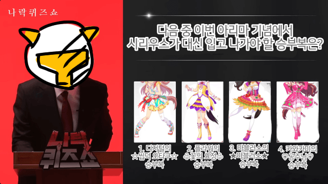 아리마 기념에서 공약을 실천한 시리우스 심볼리.jpg
