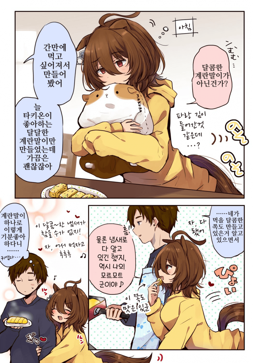[ちやこぶ]오늘 아침은 계란말이