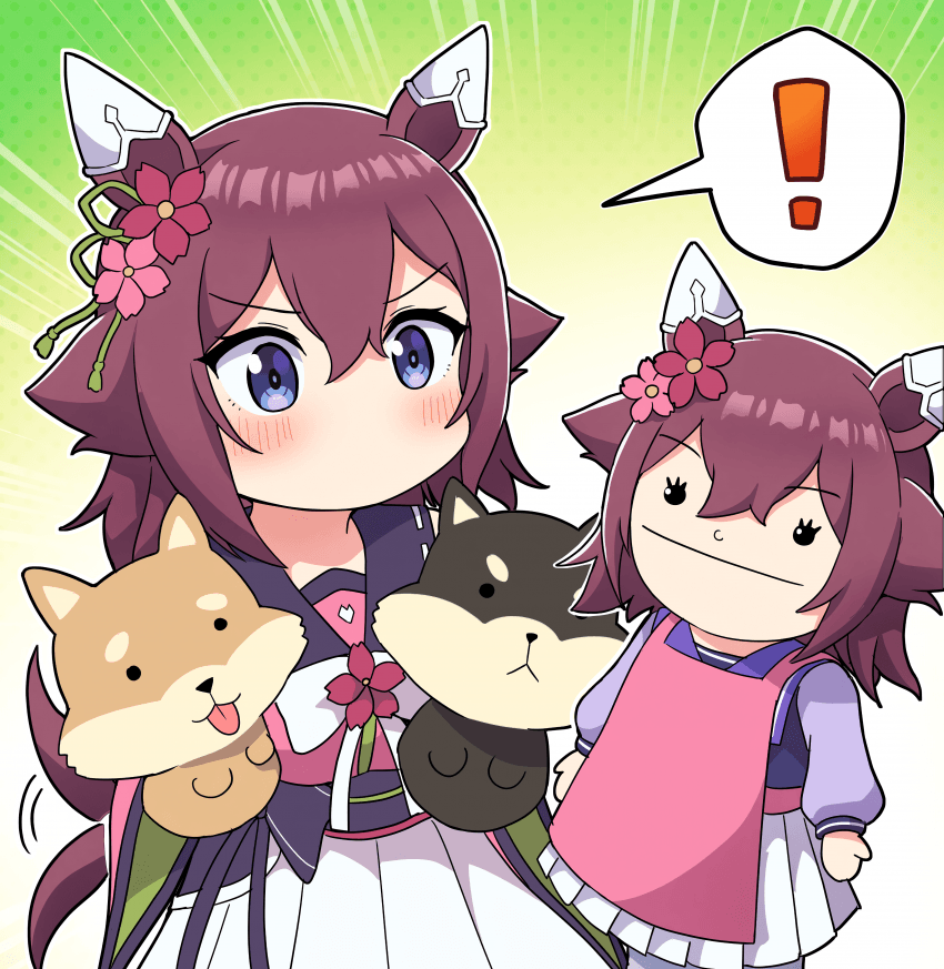 [괴문서/핫산] "사쿠라 치요노 오 O등부, 여자... 였나...?"