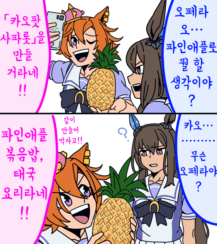 [どげ山UM]그 파인애플로 뭘 하려고?