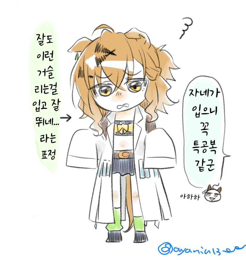 [ちぎょ]타키온의 가운