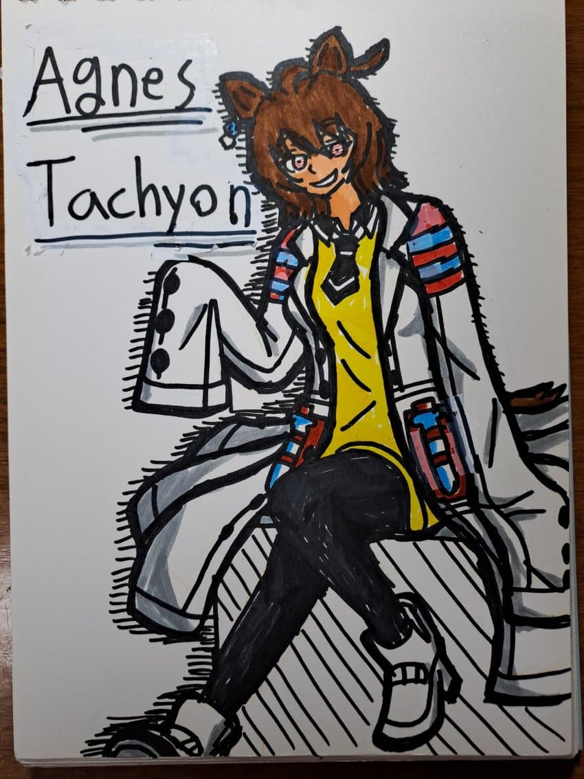 타키온 그렸다!!