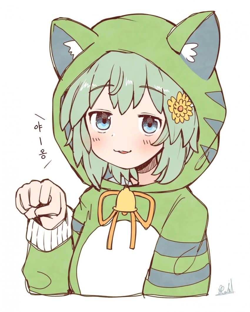[落書きのRAID]괭이 운스