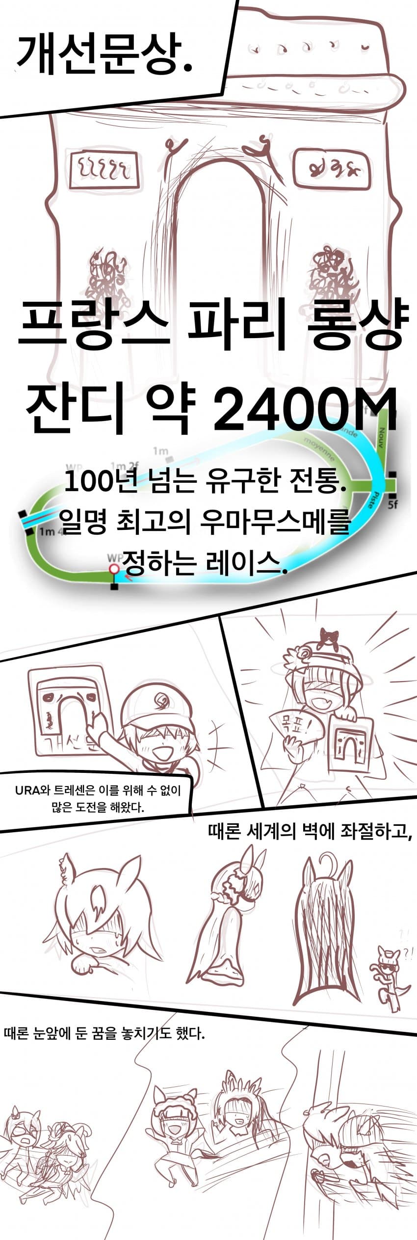 똥만화) 우마무스메 프리티더비- 함께 꾸는 꿈 프롤로그