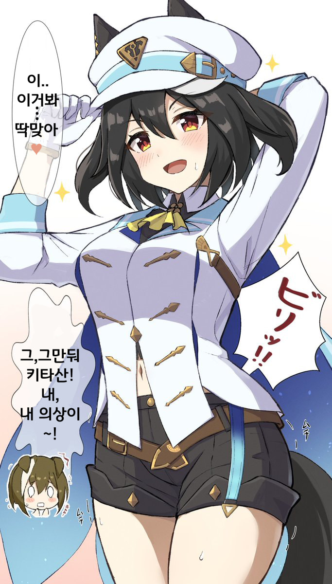 [せーじ]슈밧치 승부복입은 키타산