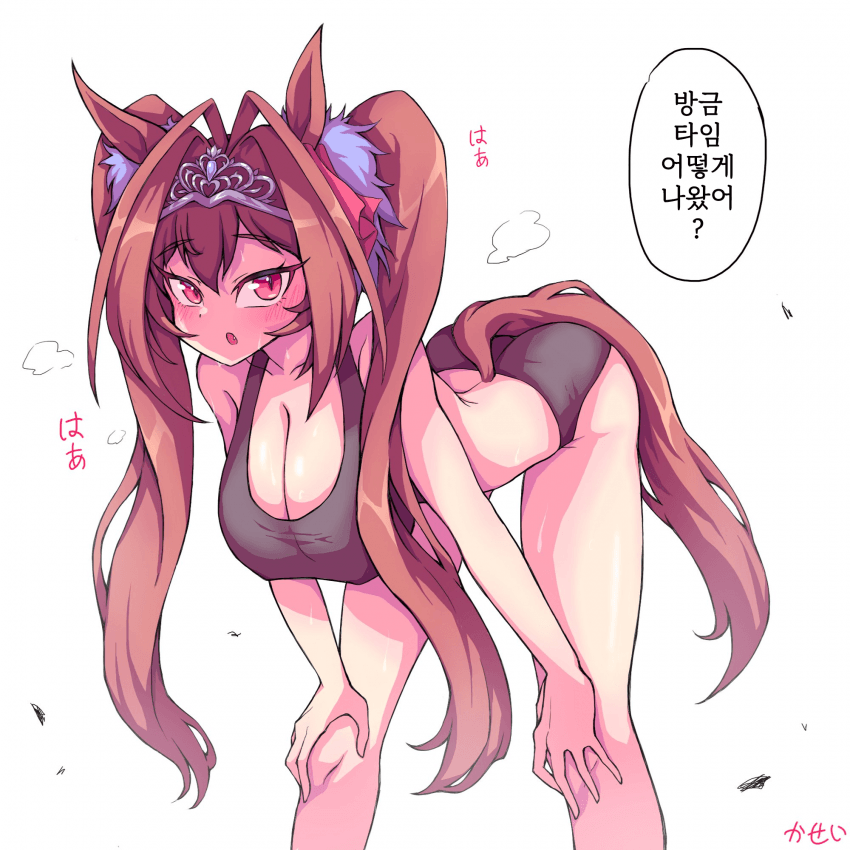 [かせい]한 바퀴 뛰고 온 다스카