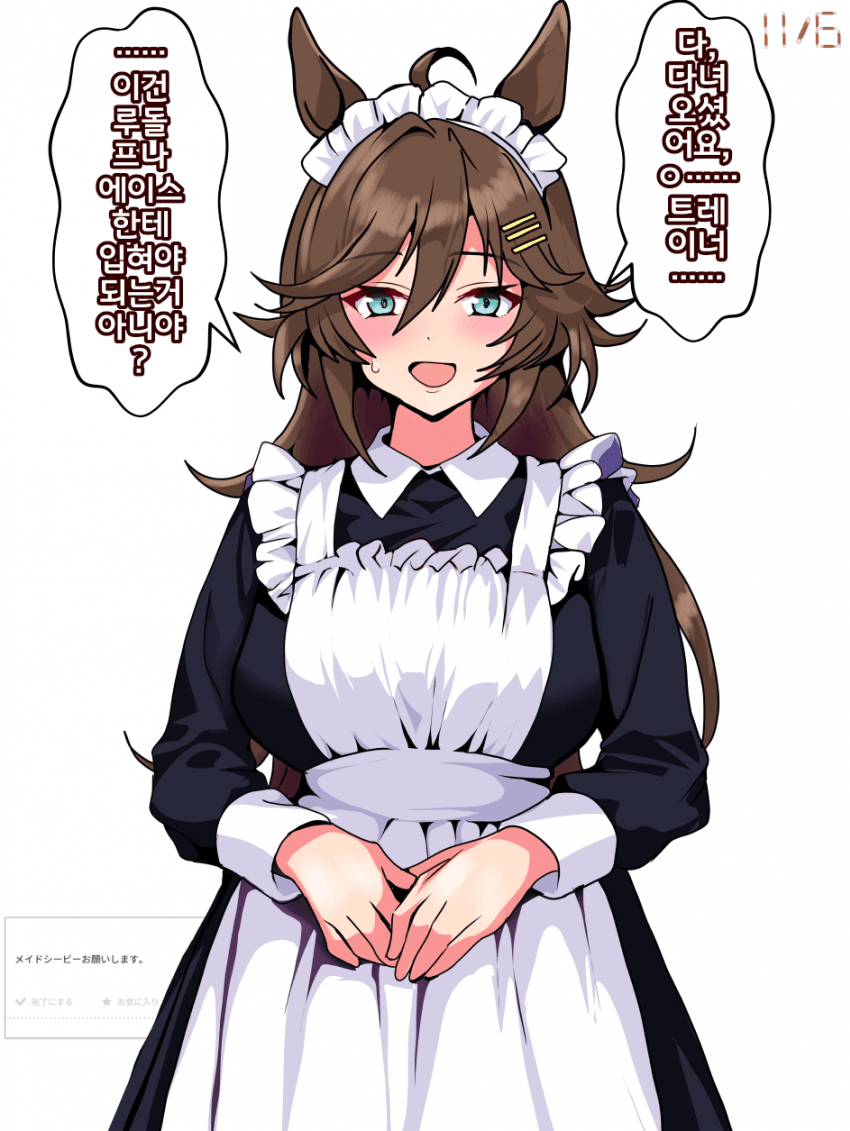 [ちくわのつけもの]메이드 시비