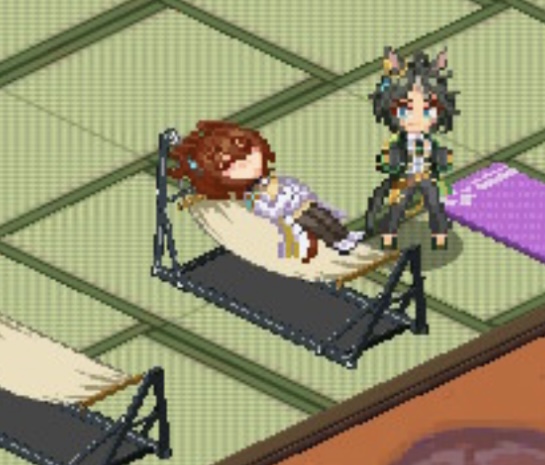 [じゃっく] 잠자는 타키온