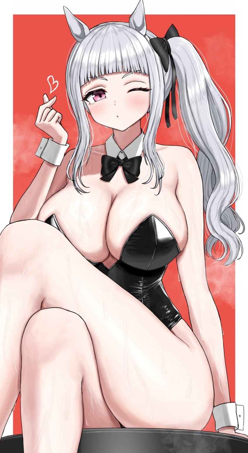 [すけのは] 윙크해주는 바니 꼴루시