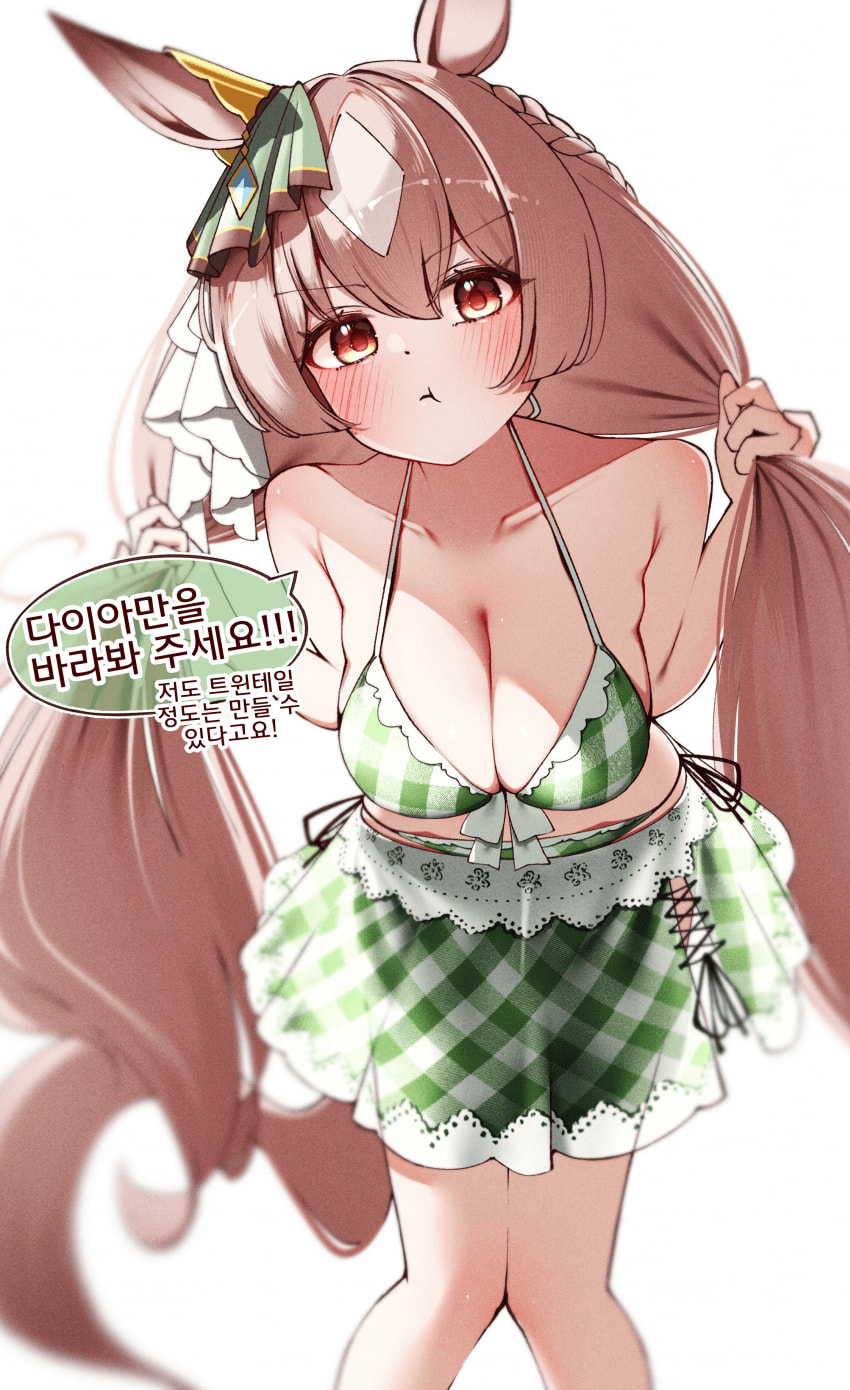[ぽんたの毛玉]트윈테일 다이아짱