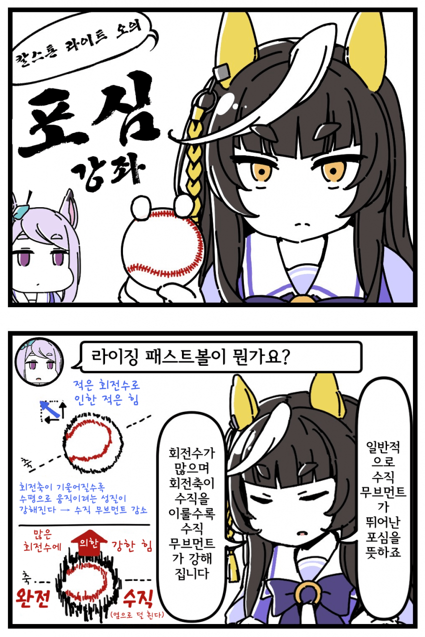 [駄カッパ] 칼스톤이 알려 주는 야구: 라이징 패스트볼