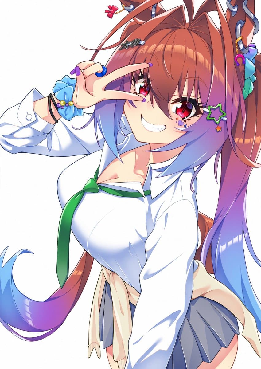[黒川ひゅい.] 갸루피스 다홍이