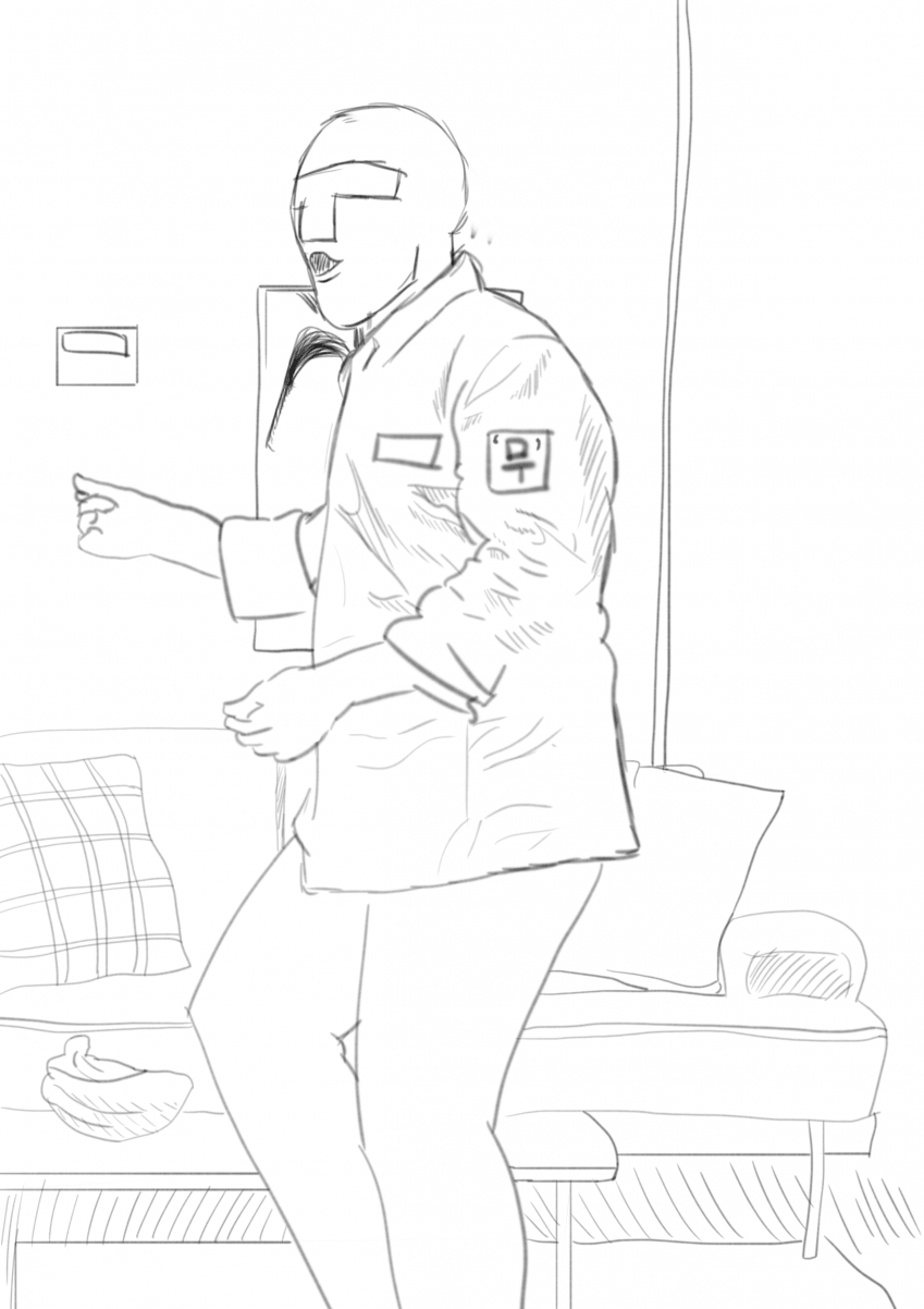 한밤중에~♪ 목이말라~♫