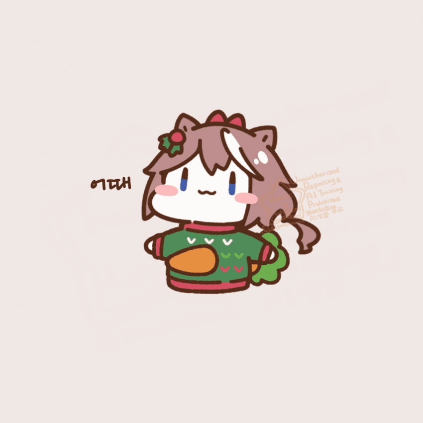 [しらほし]크리스마스 스웨터/