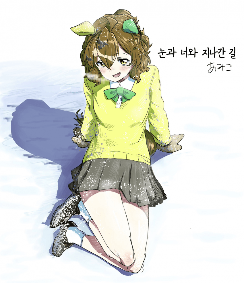 [あみこ]눈과 포켓