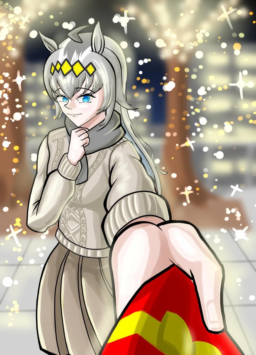 그림) 일루미네이션에 놀러간 오구링
