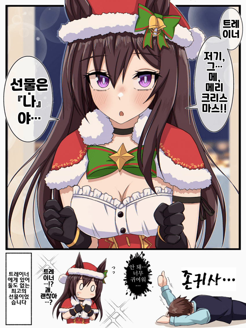 [らいす。]산타 도베르가 찾아왔다...