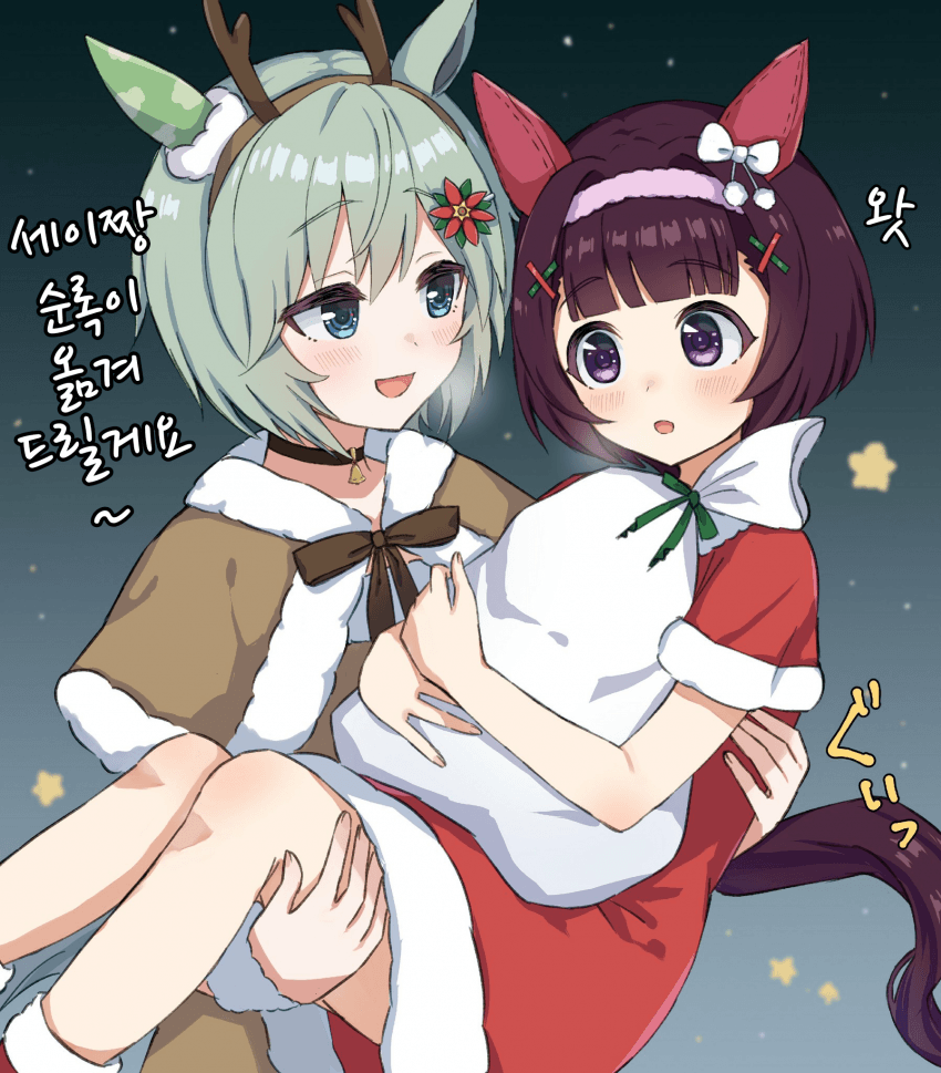 [このまる]순록 세이짱과 산타 플라워