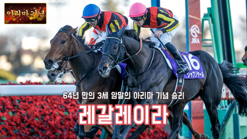 핫산)레갈레이라-24 아리마기념 「딛는 발걸음에서 또다른 역사가 쓰인다」