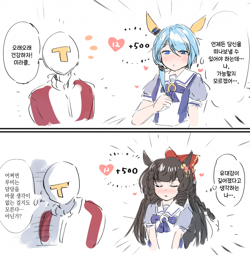 [かにさわ] 친밀도 +500에도 여러 형태가 있다...!