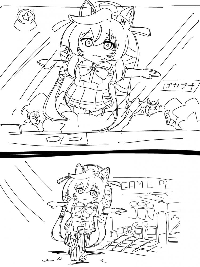[わたげ] 거대 비블누이를 뽑은 또레나