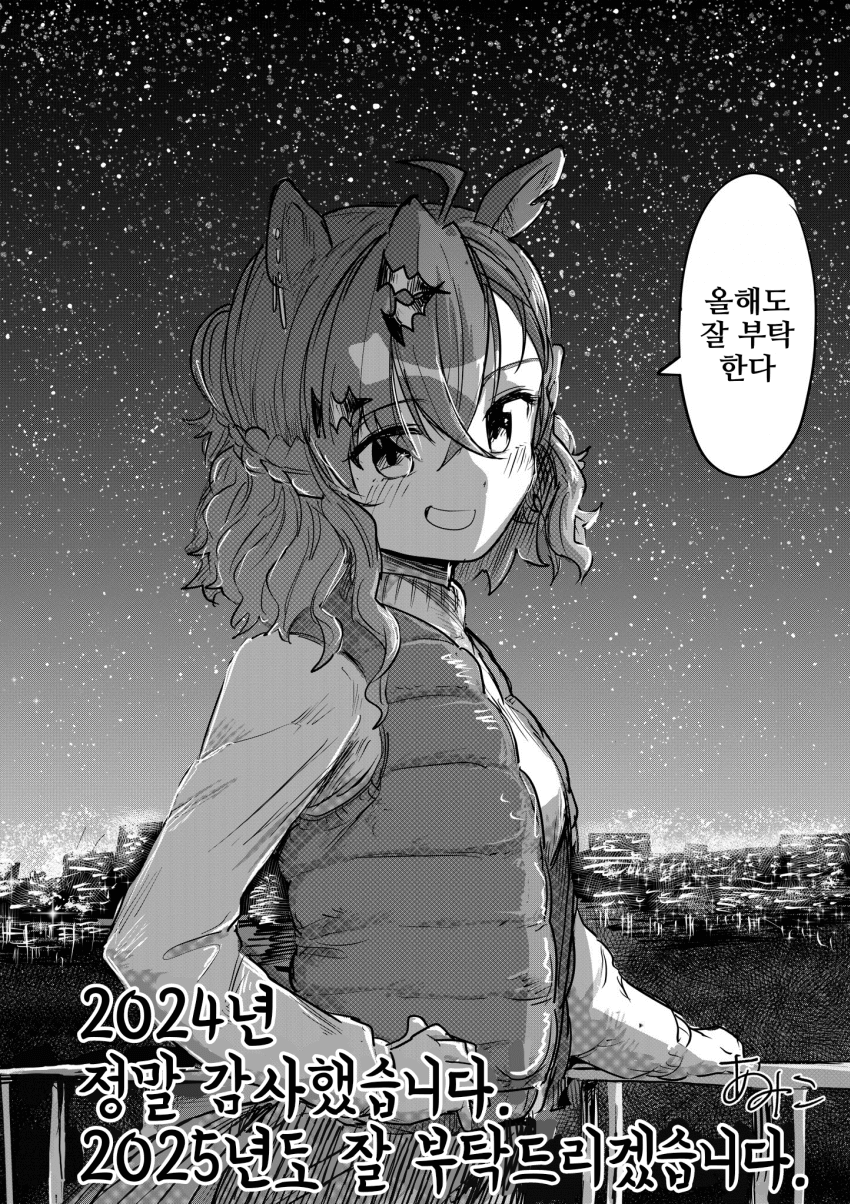 [あみこ]포켓과 새해
