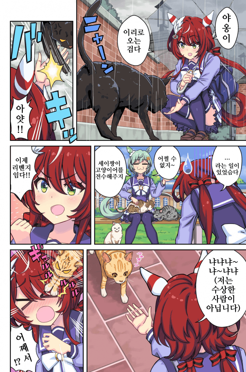 [悠木友]고양이와 화해하자