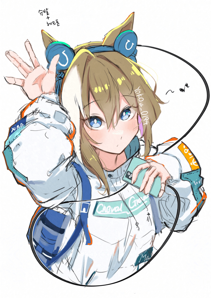 [よこゆー]우마+헤드폰