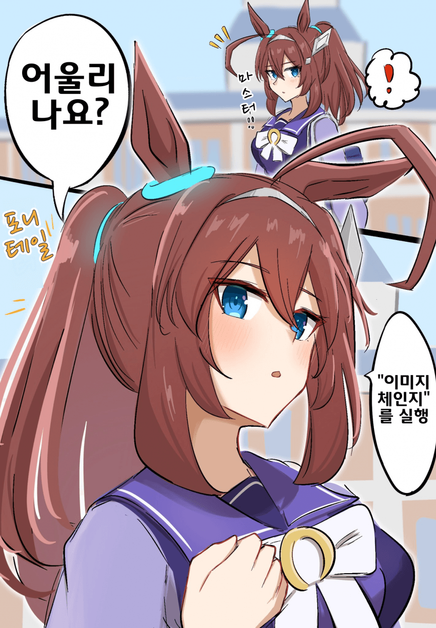 [disfiro]포니테일 부르봉