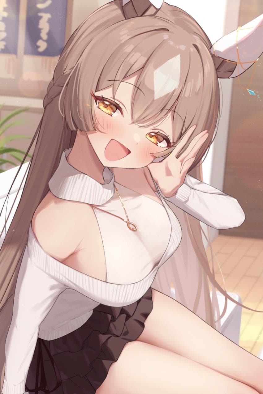 "트레이너 씨, 슬슬 결혼하실 나이인데 맞선 보실래요?"