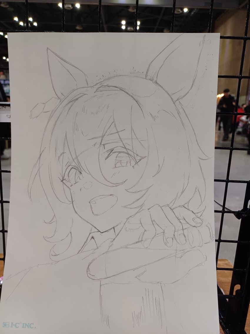 아그네스 타키온 손그림