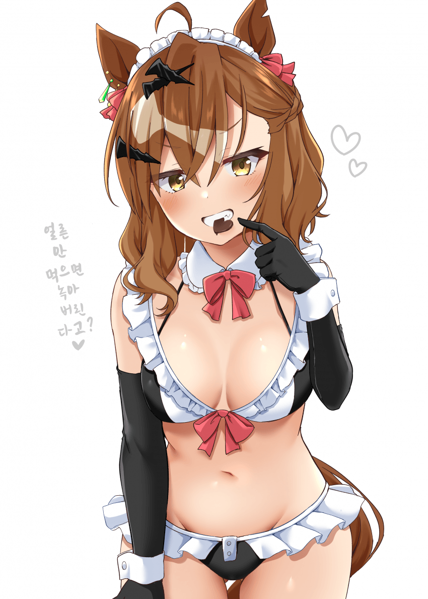 [りょちゃぷ]비키니 메이드 포케 밸런타인