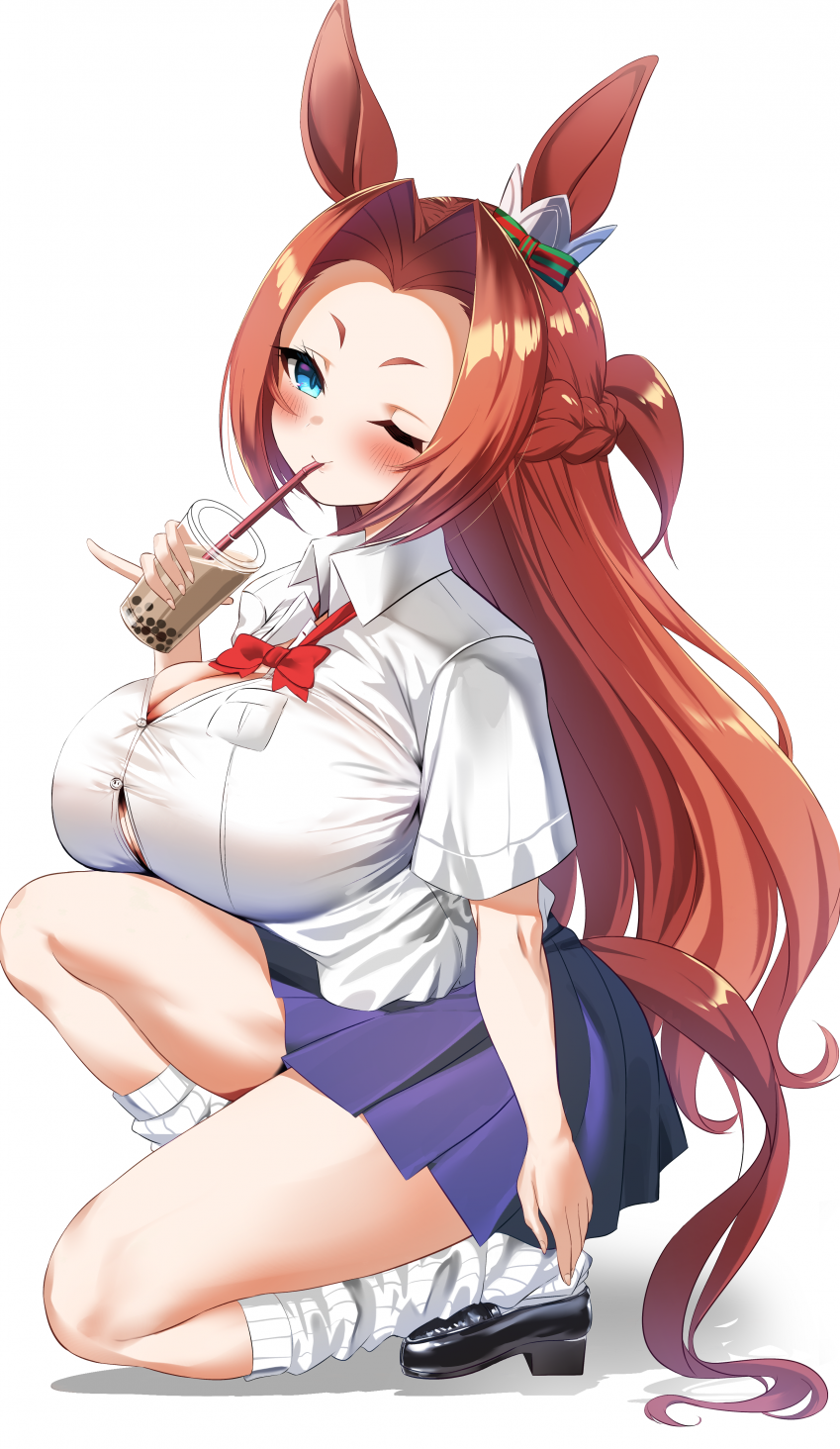 [まぉー。] 타피오카 챌린지 카와카미