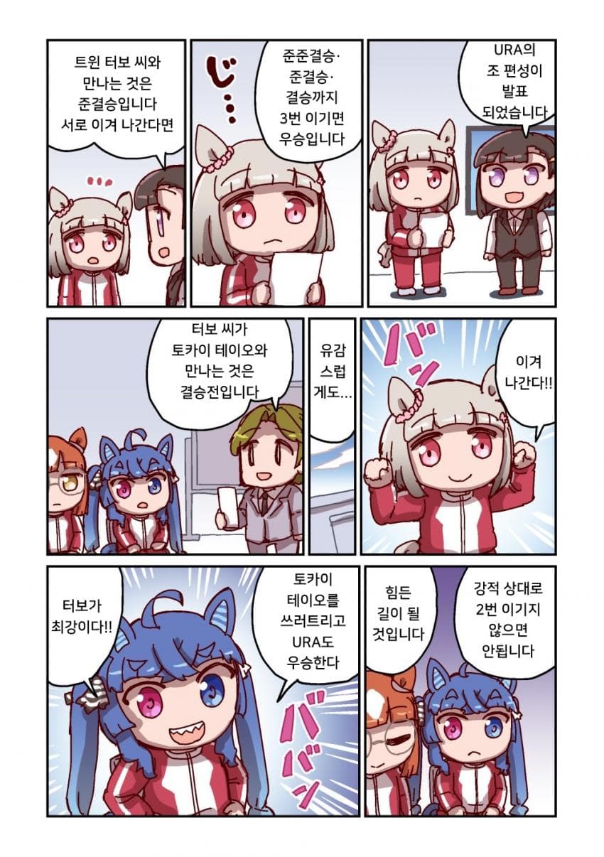 [ねこ号] 트윈 터보와 URA 파이널즈