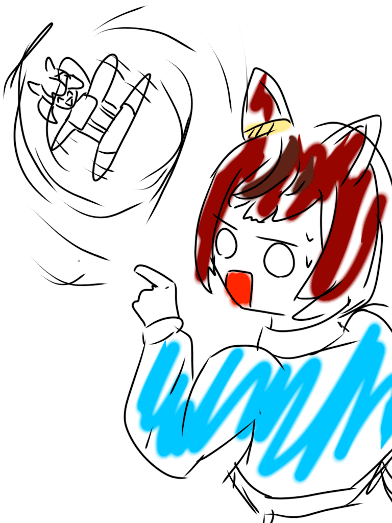 그림)"네? 응원용 치어의상 입고 저걸 해달라고요?"