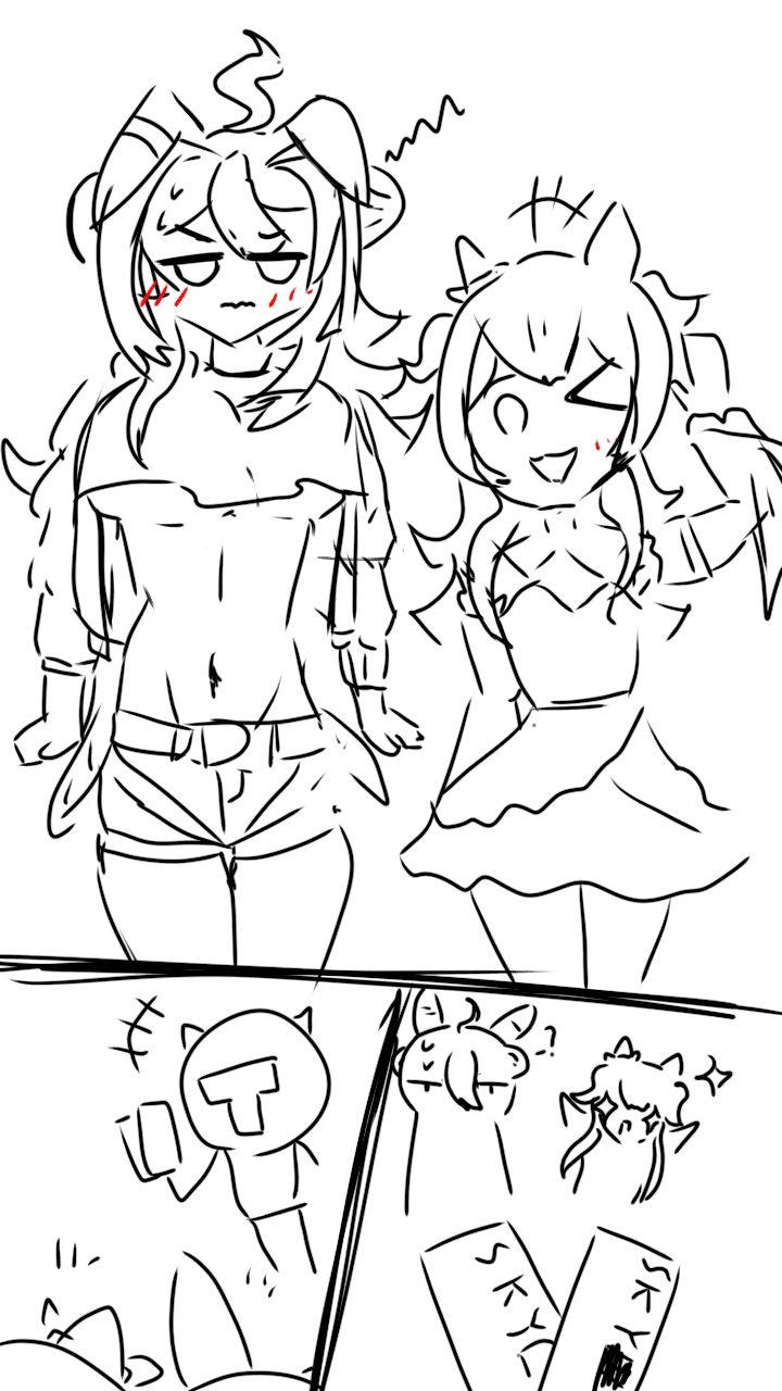 리키마야 생일기념 승부복 바꿔입히는.manwha