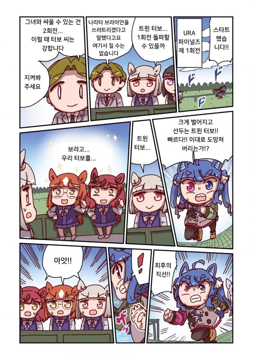 [ねこ号] 트윈 터보와 1회전