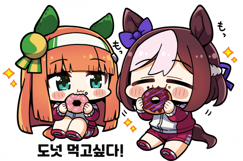 [まりまりも]도넛 먹고싶다!