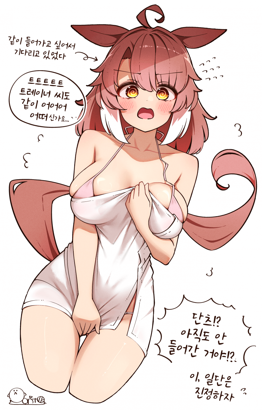 [ぽんたの毛玉]온천 단츠