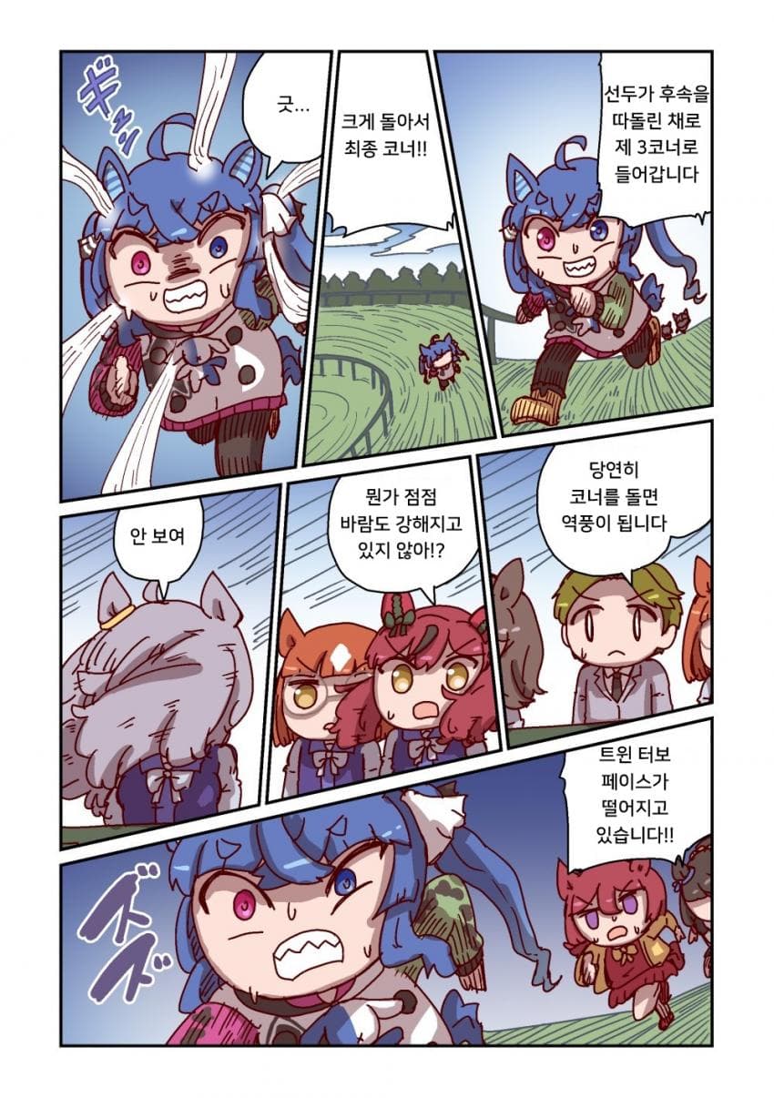 [ねこ号] 트윈 터보와 역풍