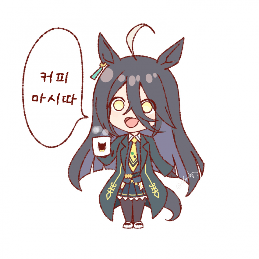 [絵描き]지능 떡락 카페