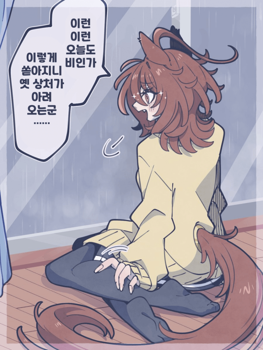 [とら時雨]비오는 날의 타키온